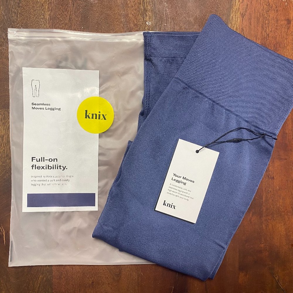 knix Good to Go Seamless Legging - Indigo / S - NWT